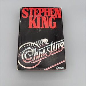 Stephen King Christine A Novel 1983 Hardcover - Book Club Edition